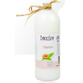.BINGOSPA Ceylon shower & bath cream 1000ml .